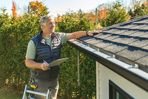 Professional Roofing technician working in Suffern, NY